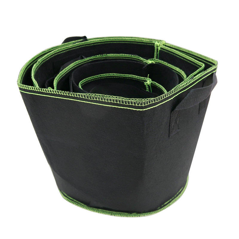 ハンドル付き不織布再利用可能な植木鉢